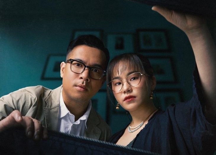 Lương Bích Hữu, Trương Thế Vinh trong phim Án mạng lầu 4 - Ảnh: ĐPCC